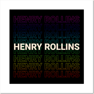 Henry Rollins Kinetic Typography Style Posters and Art